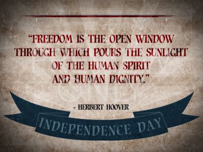 Vintage Independence Day Quote 1 Still