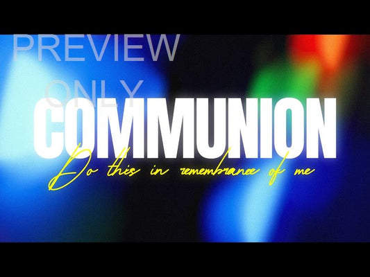 Rgb Lights Communion Still