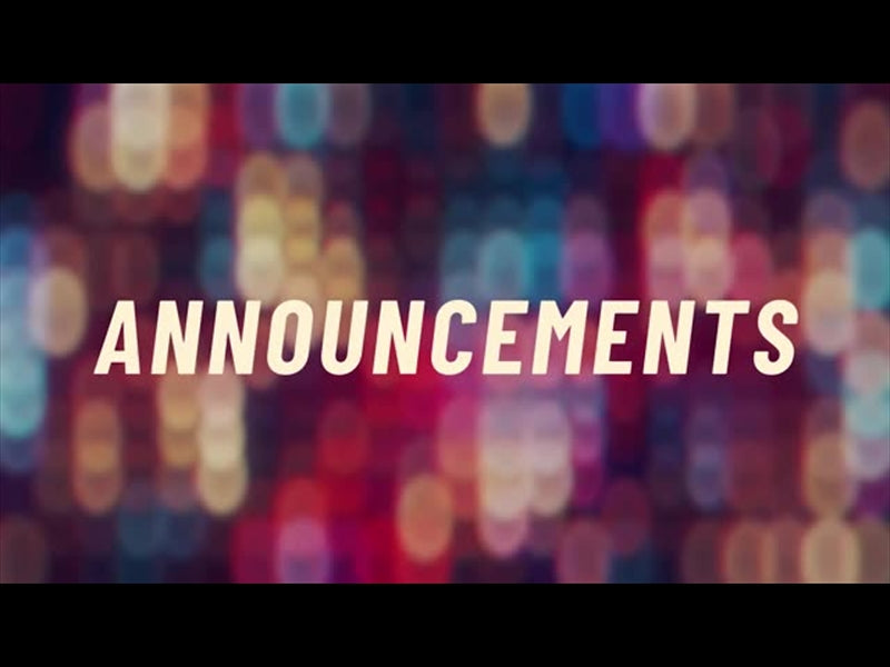 Soft Bokeh Announcements