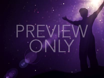 Particle Glow Worship Purple