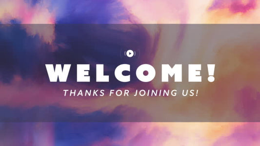 Painted Easter Welcome Stream