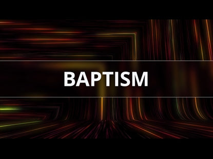 Angled Streaks Baptism