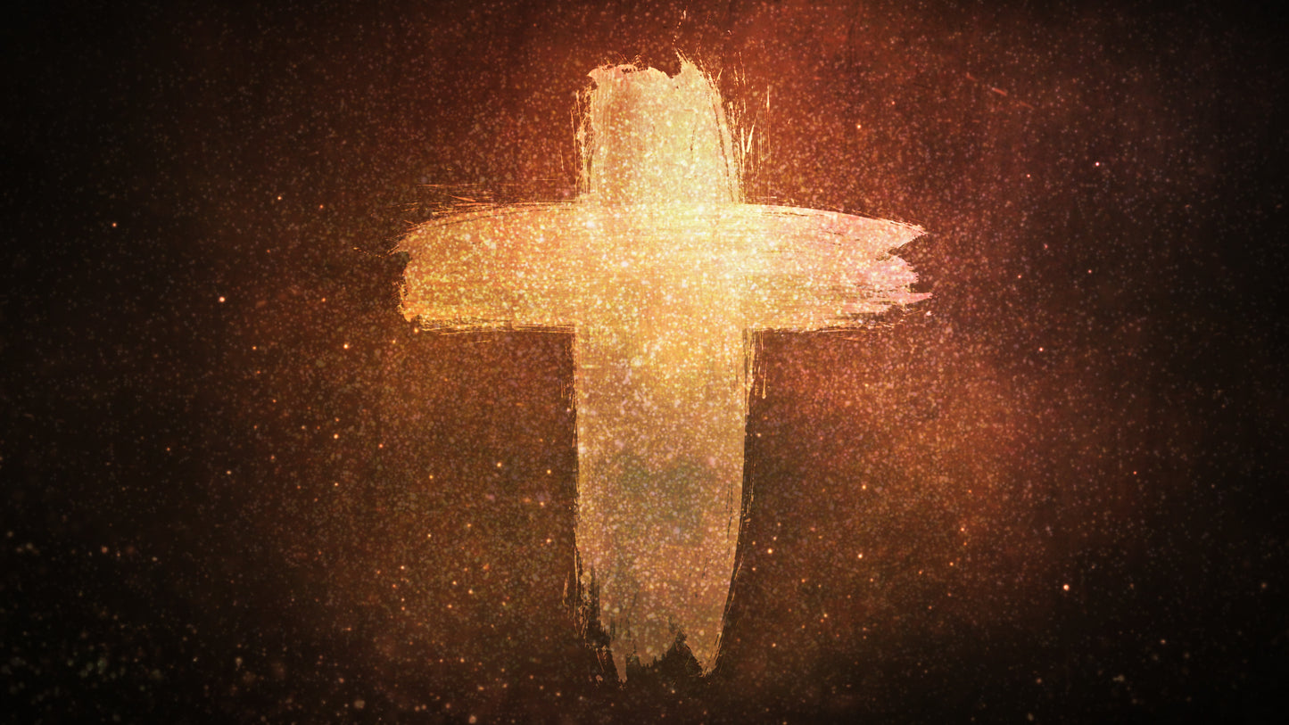 Glowing Cross 1