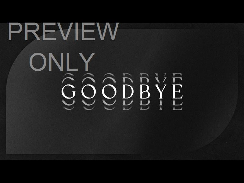 Obsidian Still Goodbye