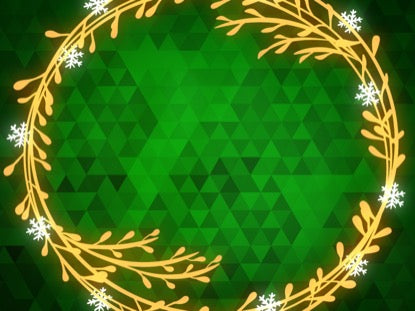 Peaceful Advent Green 2 Motion