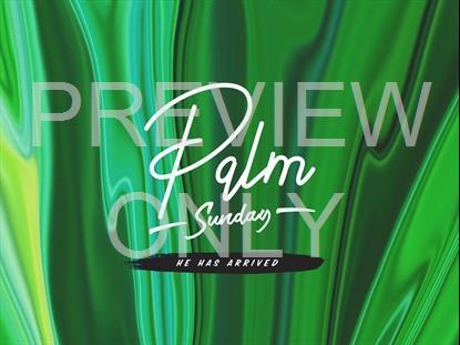 Color Flow Palm Sunday Title