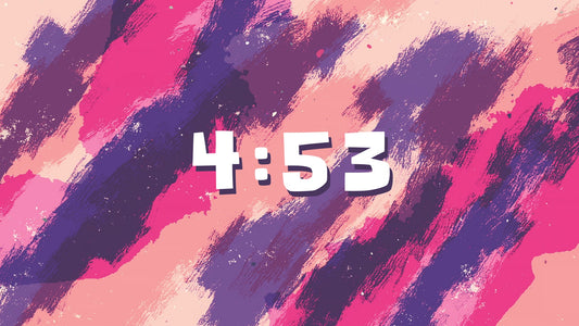 Vibrant Strokes Countdown