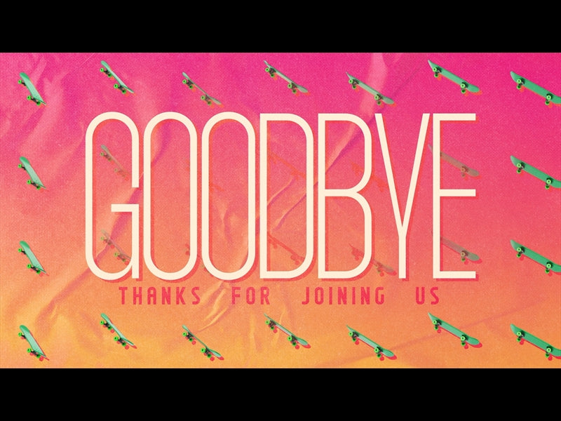 Live Out Loud Goodbye