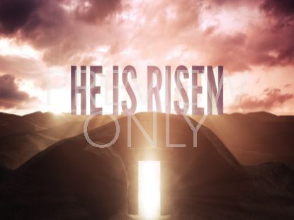 Easter Tomb He Is Risen