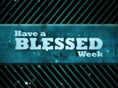 Blessed Week Grunge Lines