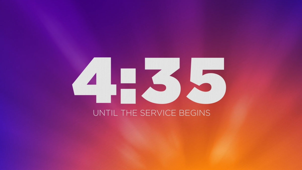 Radiant Blur Countdown