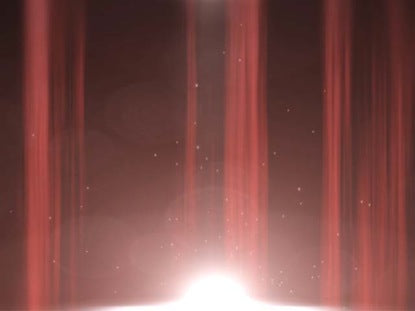 Red Particles Worship Background