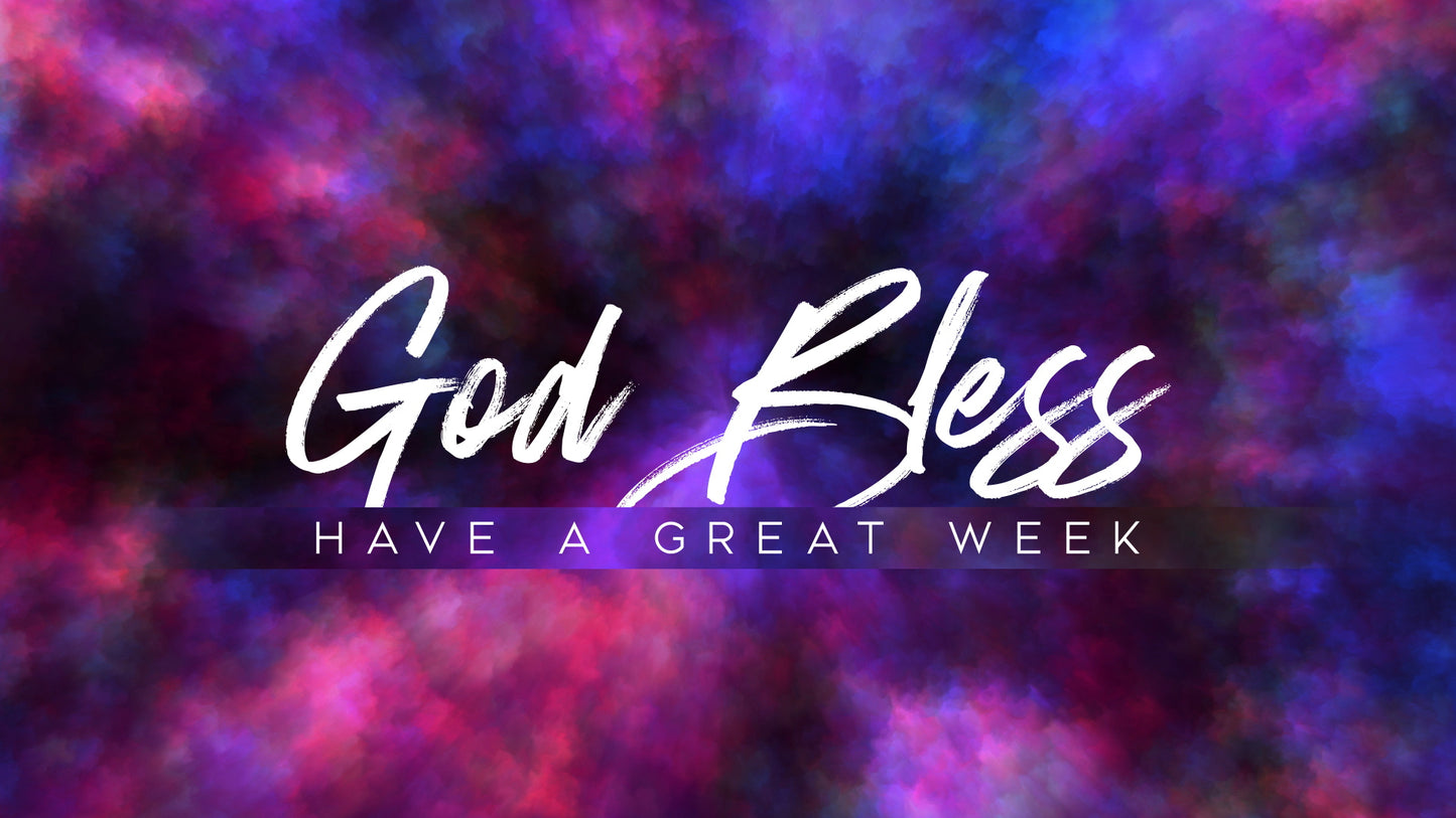 Color Fog God Bless Still