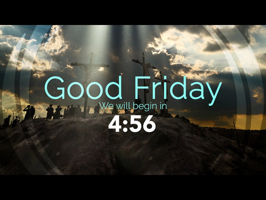 Good Friday Reflection Countdown