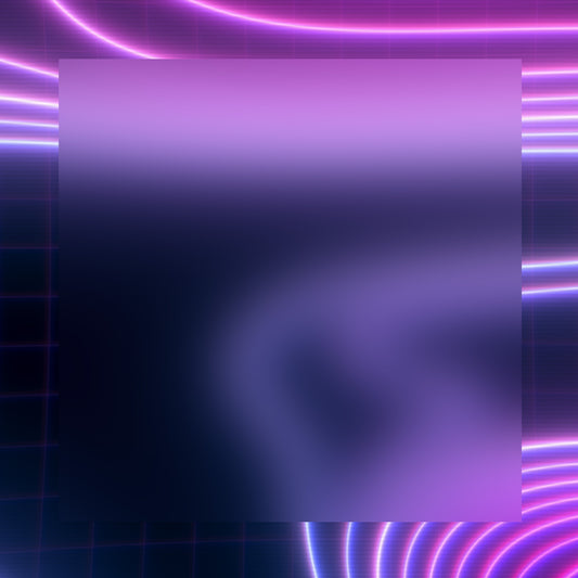 Neon Topo Scripture Blank