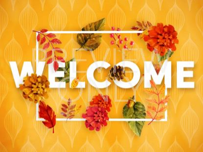 Colors Of Fall Welcome Still