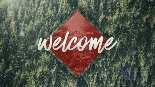 Christmas Forest Welcome
