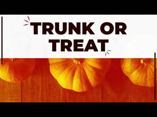 Half Pumpkin Trunk Or Treat