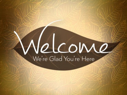 Gold Leaves Welcome Motion