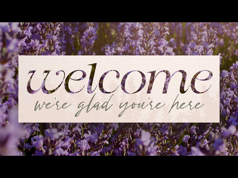 Flower Garden Welcome 01