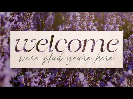 Flower Garden Welcome 01