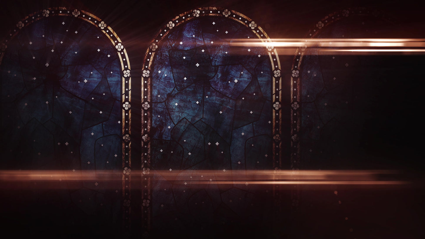 Nativity Glass Panels Still