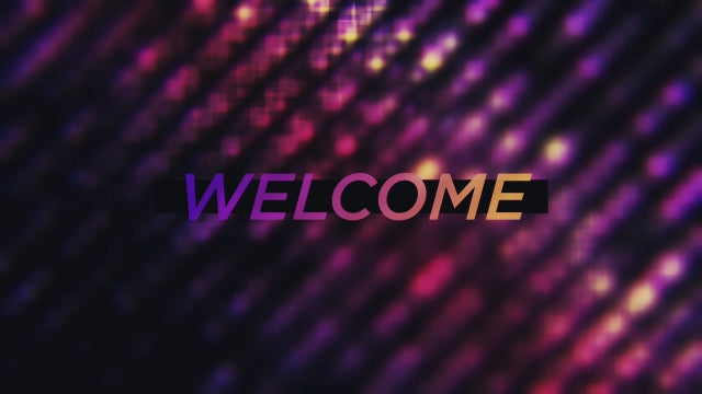 Cosmic Glow Welcome
