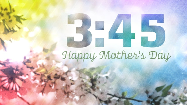 Mother'S Day Blossoms Countdown