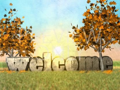 Fall Morning Welcome