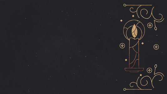 Advent Glitter Candles 1