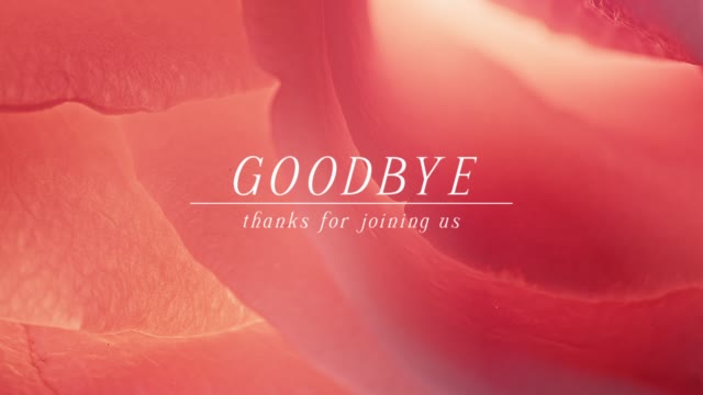 Flowers Of The Field Goodbye
