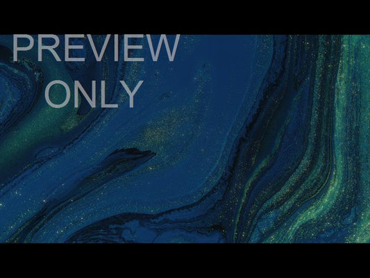 Acrylic Blue Green Flow