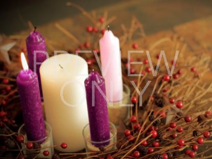 Advent Wreath Week 1