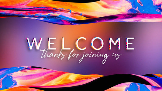 Gradient Paint Welcome 01 Still