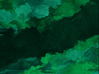 Paint Flow Green Teal