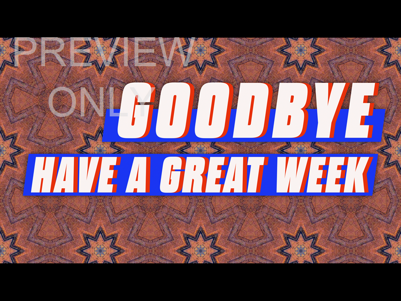 Why Can't We All Just Get Along? - Closing Still