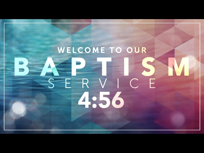 Baptism Service Countdown