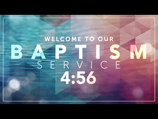 Baptism Service Countdown