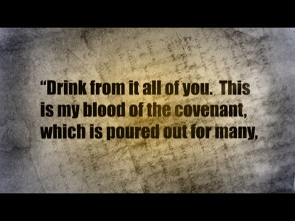 The Sacrament Of Holy Communion