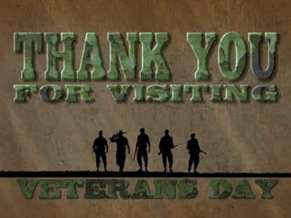 Veterans Day Thank You