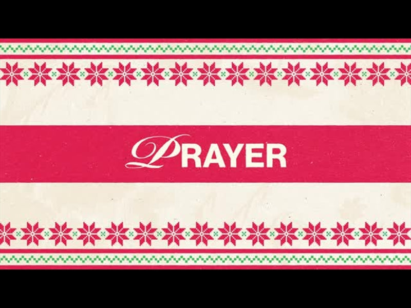 Christmas Party: Prayer