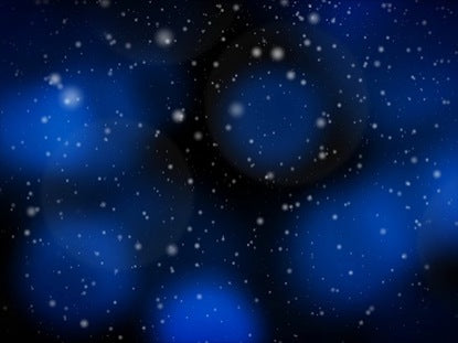 Festive Christmas Blue Loop