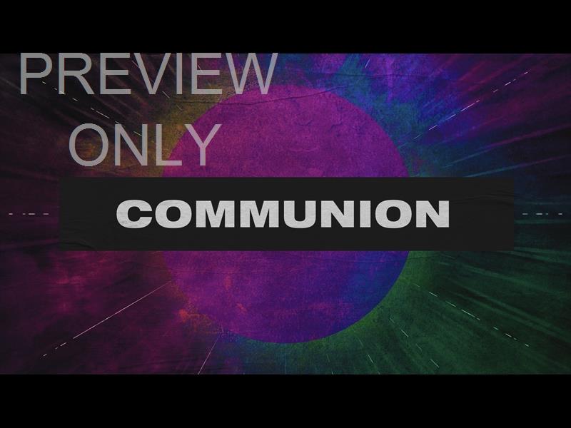 Vibrant Holy Week Communion Still