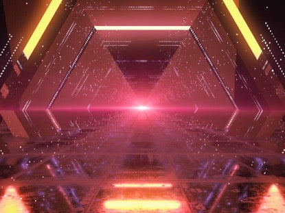 Chromatic Hallway Warm Slow