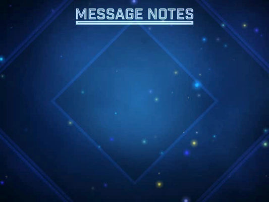 Particle Spin Message Notes