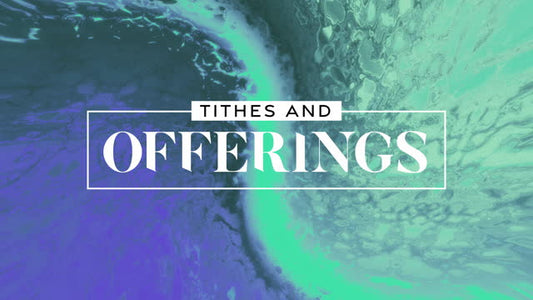 Abstract Liquid Tithes and Offerings