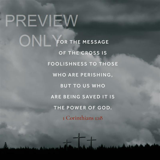 Horizon Crosses 1 Corinthians 1:18