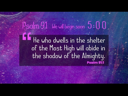 Psalm 91 Scripture Countdown