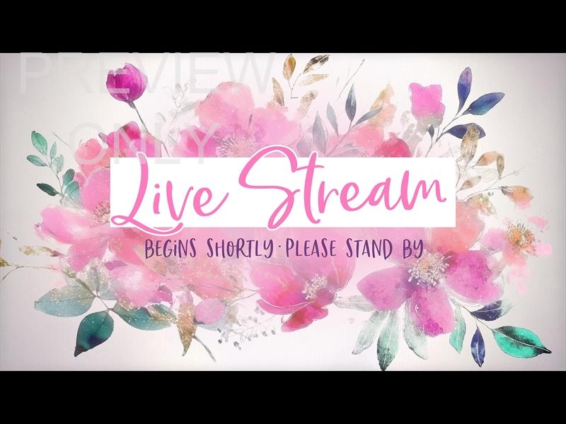 Mothers Day Floral Live Stream Still