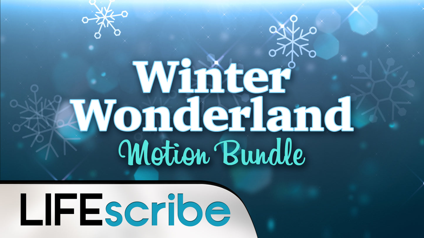 Winter Wonderland Motion Bundle